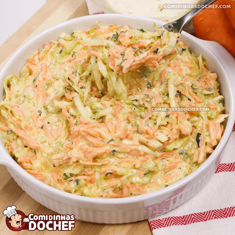 Como fazer a melhor Salada Cremosa de Repolho para brilhar no Réveillon!