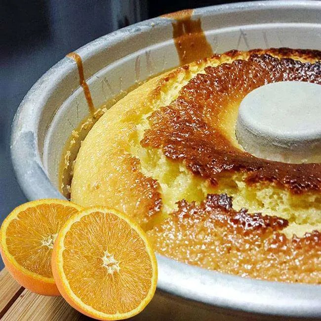Como fazer bolo de laranja úmido em 30 minutos com apenas 5 ingredientes?