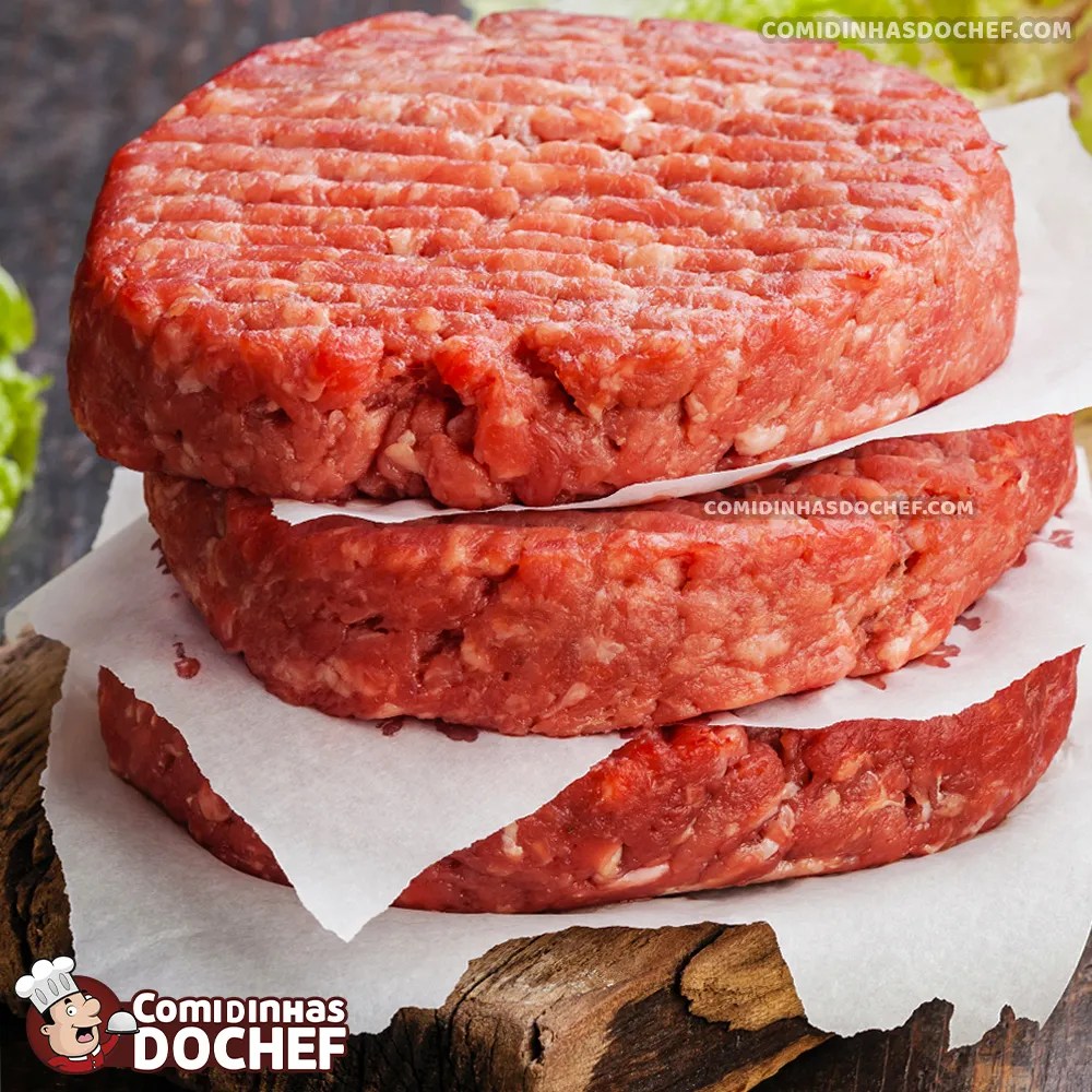 Como fazer hambúrguer caseiro em 15 minutos com apenas 5 ingredientes!