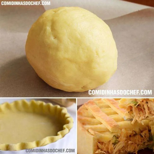 Como fazer massa podre com creme de leite em 15 minutos com apenas 3 ingredientes!