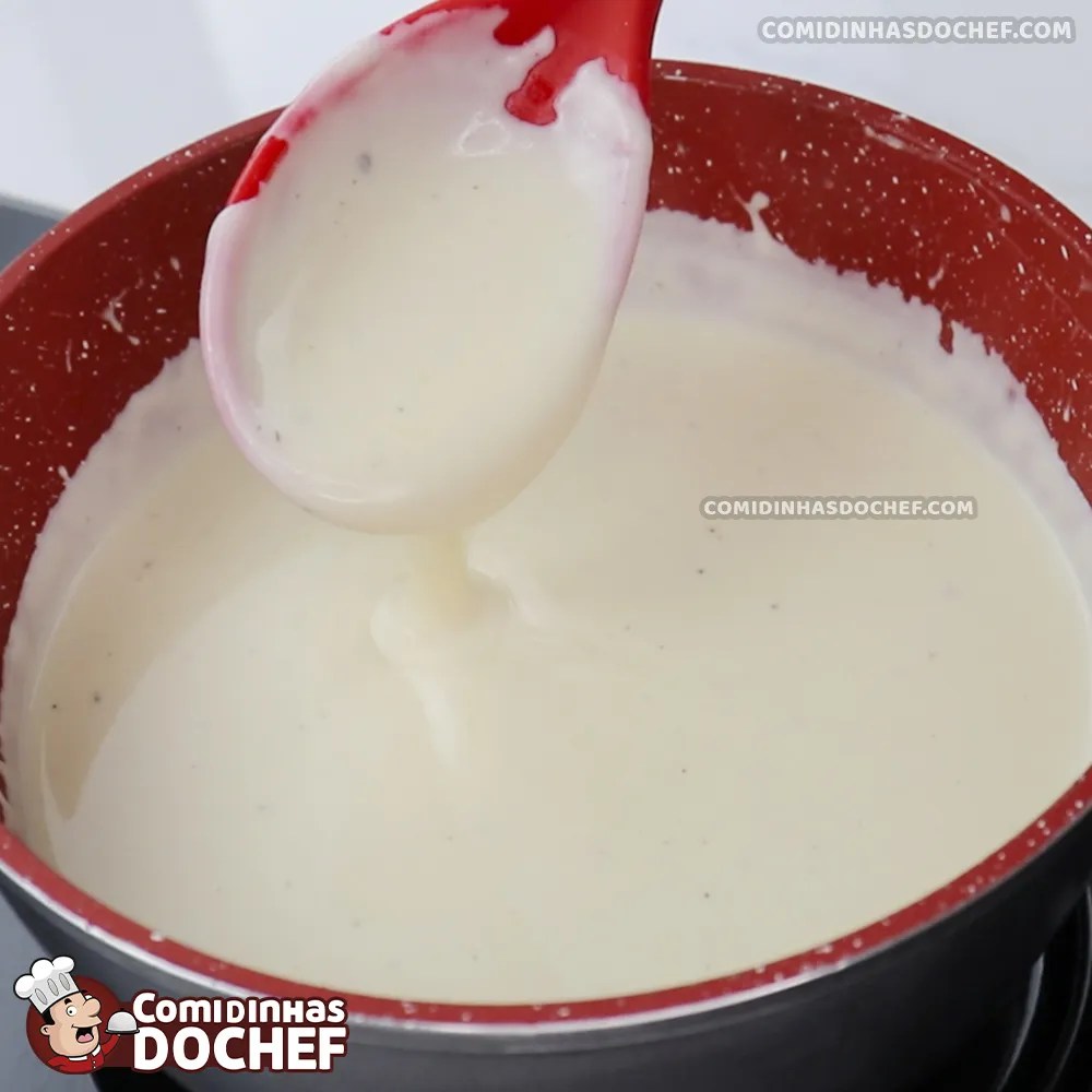 Como fazer Molho Branco com 3 ingredientes em 10 minutos!