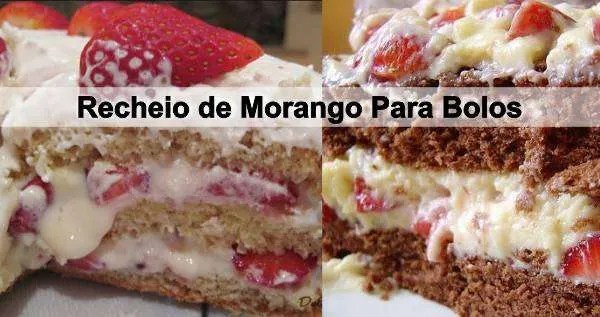 Como fazer recheio de morango rápido e fácil com apenas 3 ingredientes!
