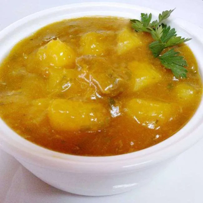 Como fazer sopa de macaxeira com carne em 30 minutos com apenas 5 ingredientes!