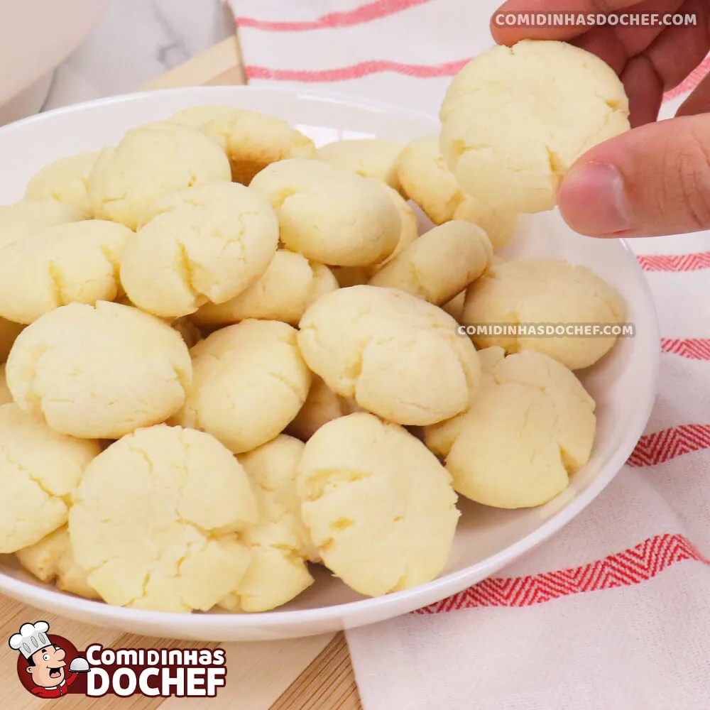 Como fazer biscoito de coco que derrete na boca em 5 minutos com apenas 3 ingredientes?