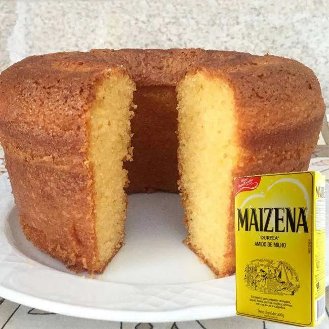 Como fazer bolo de fubá com Maizena em 30 minutos e apenas 5 ingredientes!