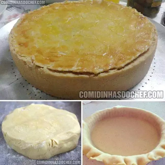 Como fazer massa de empadão em 10 minutos com óleo e apenas 4 ingredientes!