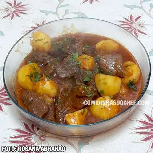 Como fazer acém com batata em 10 minutos com apenas 3 ingredientes!