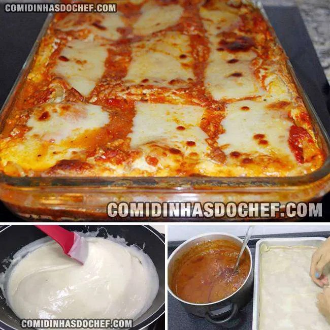 Como fazer uma deliciosa Lasanha de Queijo em minutos com apenas 5 ingredientes