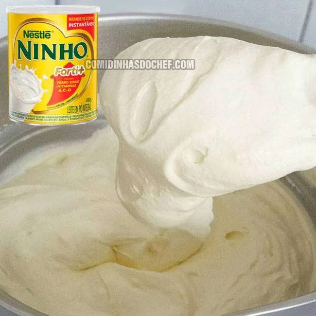 Como fazer Mousse de Leite Ninho em minutos com apenas 3 ingredientes!