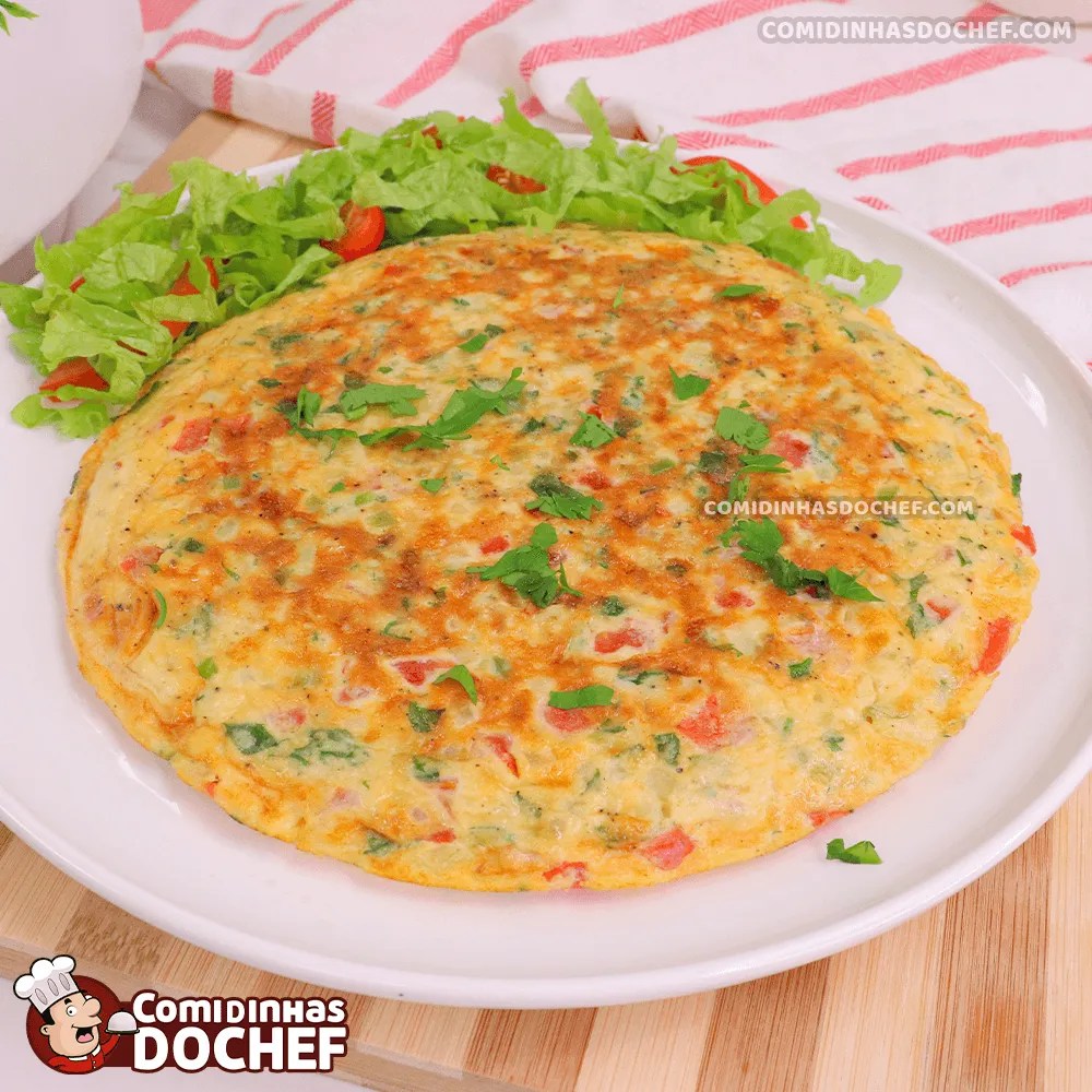 Como fazer um omelete com tomate delicioso em 5 minutos com apenas 3 ingredientes