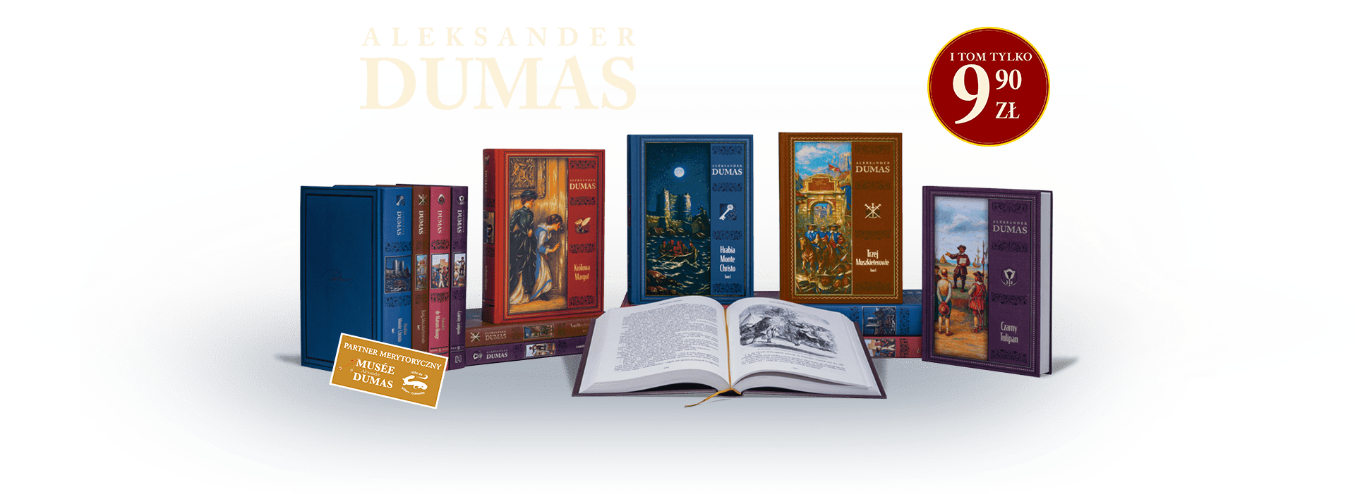 Kolekcja "Aleksander Dumas" - lista tomów