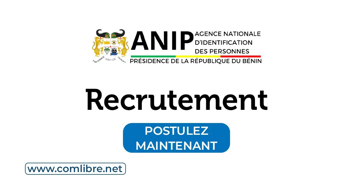 L’ANIP recrute 1 analyste cybersécurité et 6 vérificateurs de données
