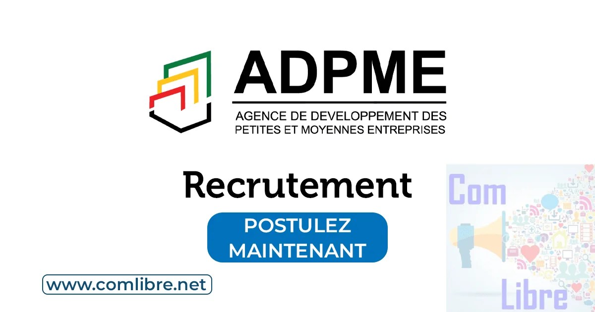 Recrutement ADPME : décrochez un poste de Développeur Full Stack en CDI à Cotonou !