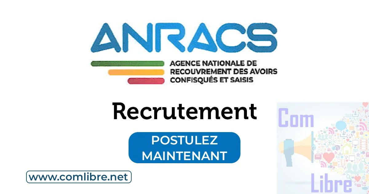 L&rsquo;ANRACS recrute 15 collaborateurs pour traquer et gérer les avoirs criminels !