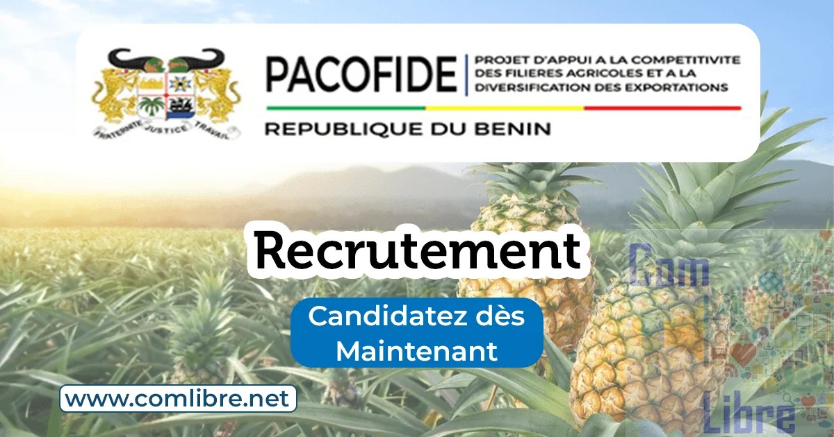 Le projet PACOFIDE recrute un Consultant en Archivisme !