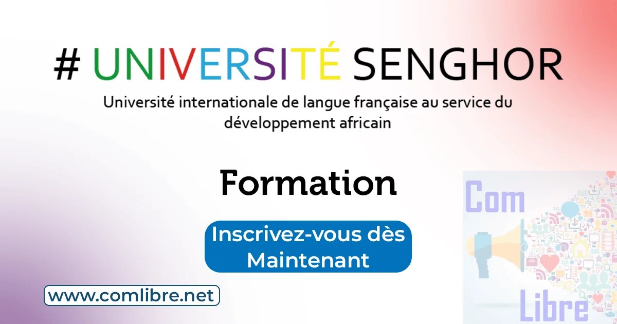 L’Université Senghor ouvre les candidatures de la Formation Jeunesse, paix et sécurité 2026