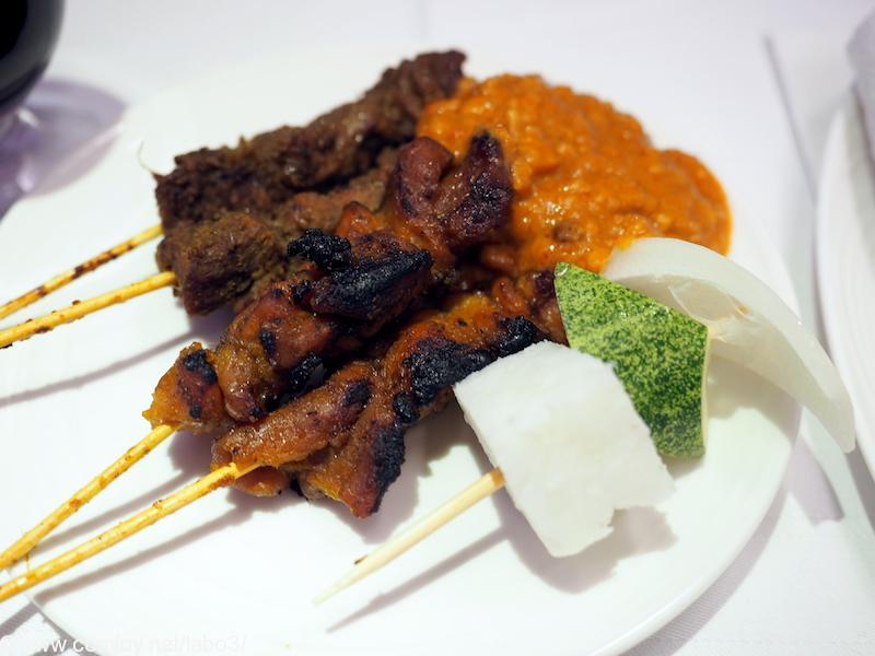 マレーシア航空　MH88 クアラルンプール – 成田 ビジネスクラス　機内食
