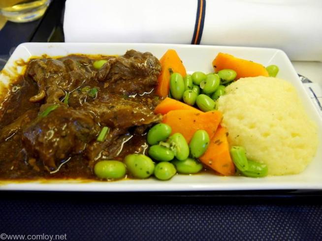 全日空NH860　香港ー羽田　ビジネスクラス機内食