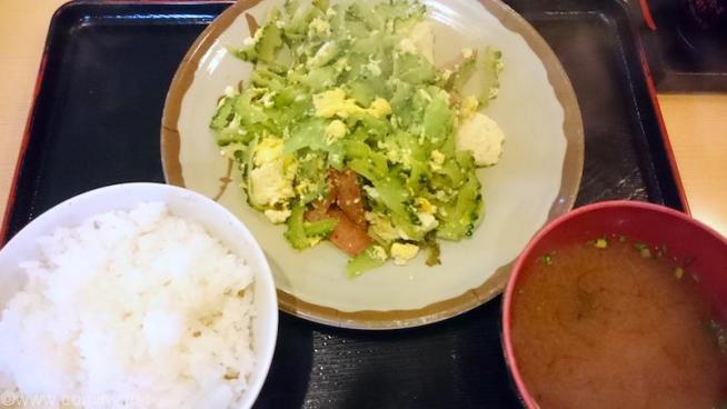 お食事処　みかど　ゴーヤチャンプル