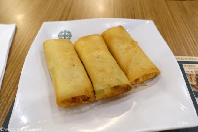 TimHoWan　Bangkok "Beancurd Skin Roll with Shrimp"