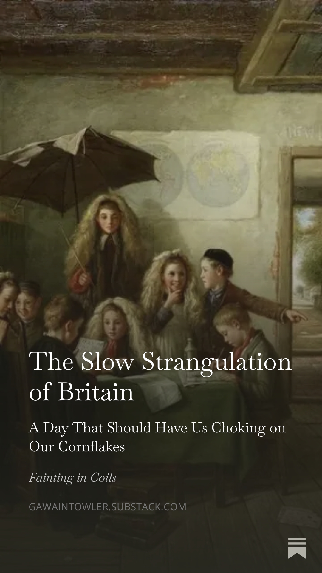 The slow strangulation of Britain