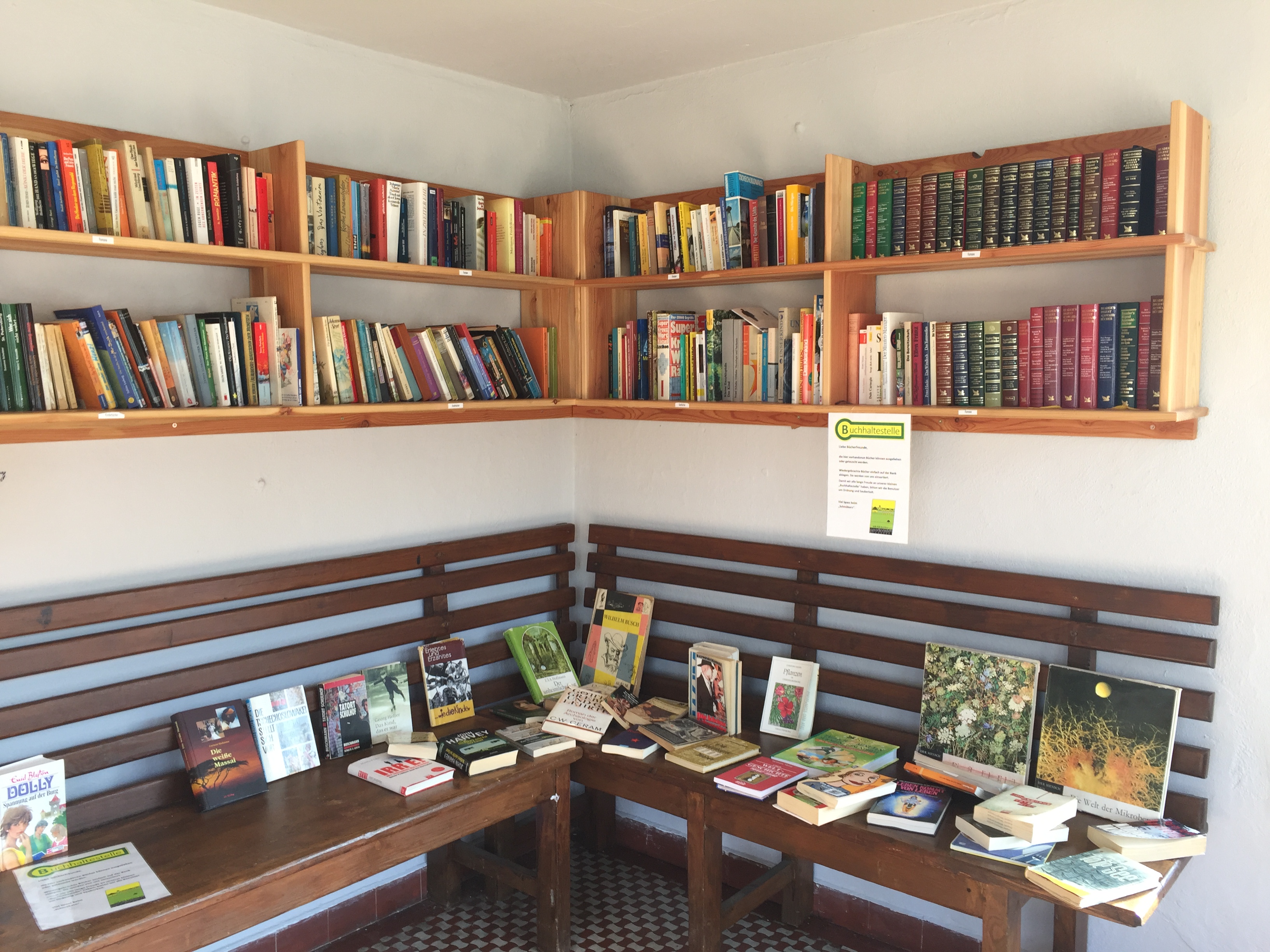 Ein kleiner Teil der Buchhaltestelle Ellefeld