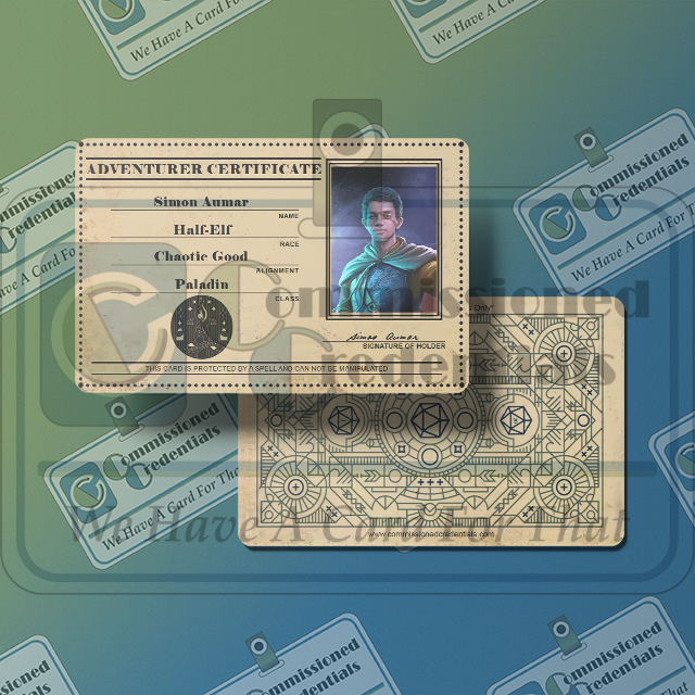 Adventurer ID – Commissioned Credentials