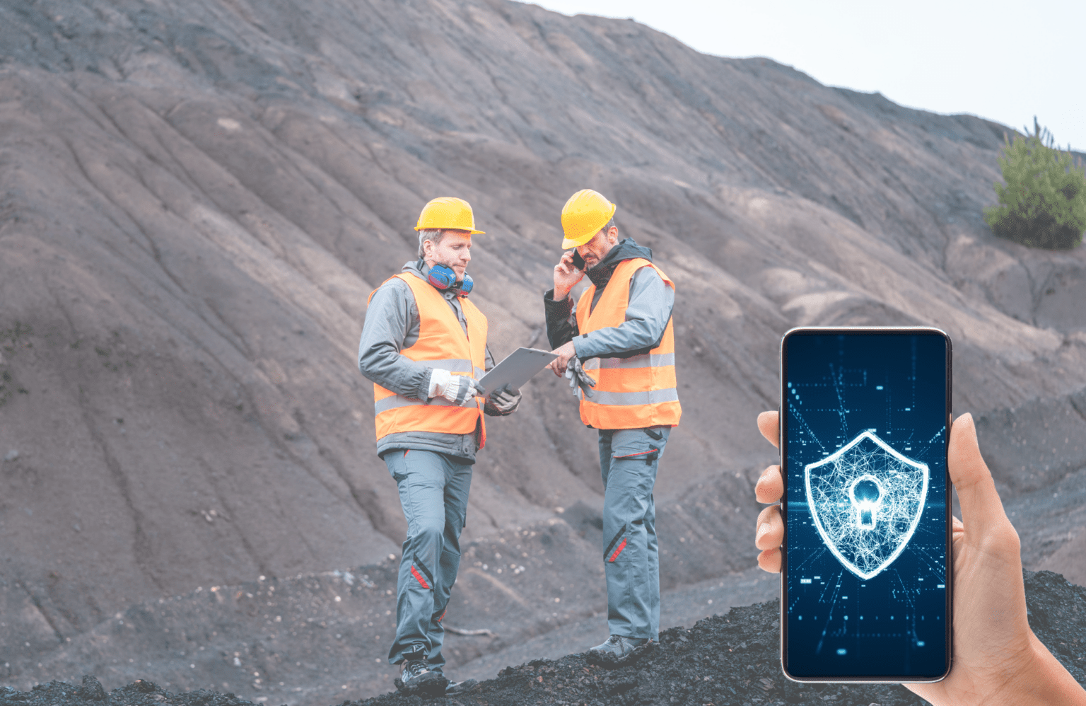 Mobile security in mining