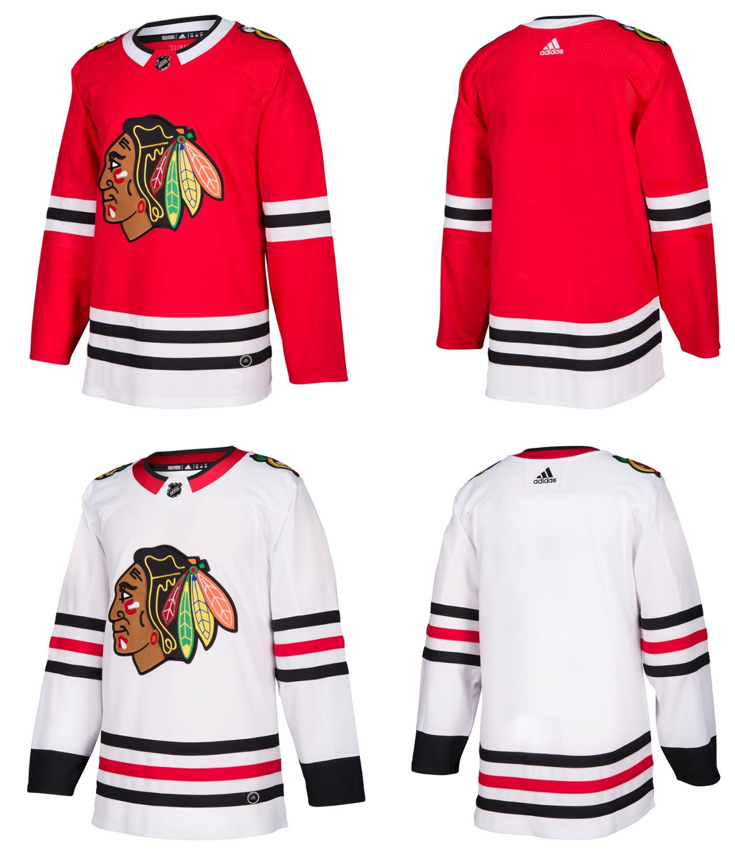 Nhl, adidas unveil new jerseys