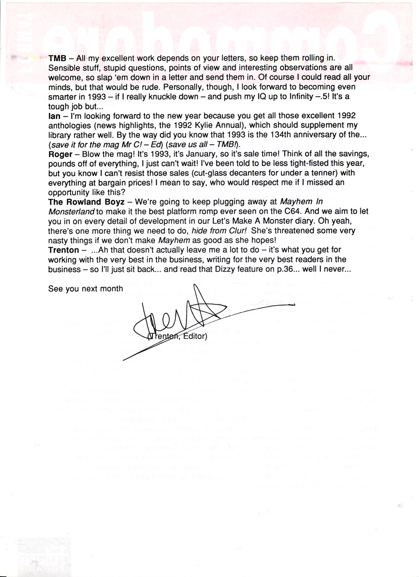 SUBS LETTER, CF28. Page 2.