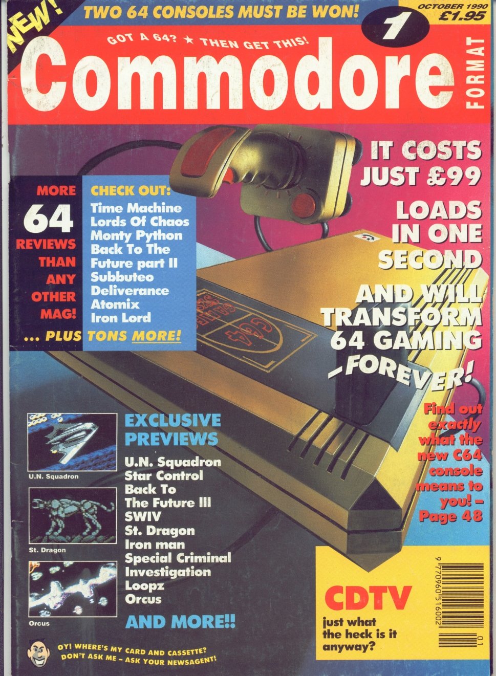 Commodore Format 1 (October, 1990) – Commodore Format Archive