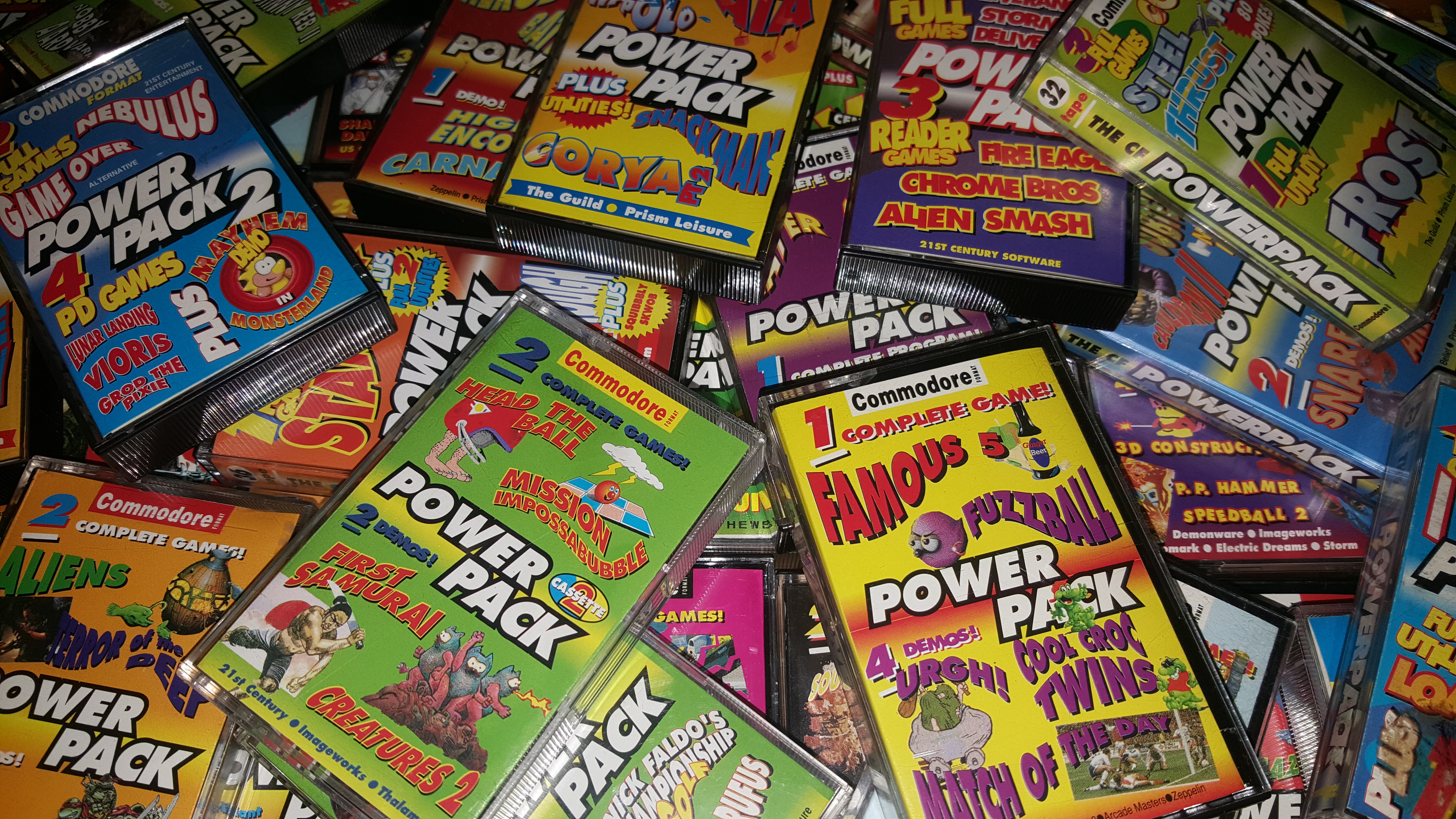 Jeu Rétro Commodore 64 Power Drift Par Activision - Cassette & Guide En Super État