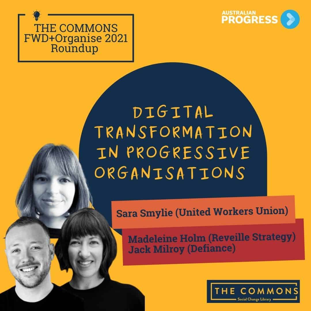 3 cut out portraits of the presenters