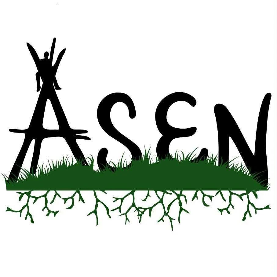 Australian Students Environment Network logo with a tripod for an A