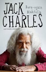 portrait of Jack Charles on front of book cover