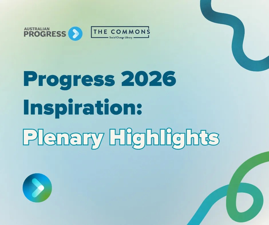 Banner image entitled Progress 2026 Inspiration Plenary Highlights