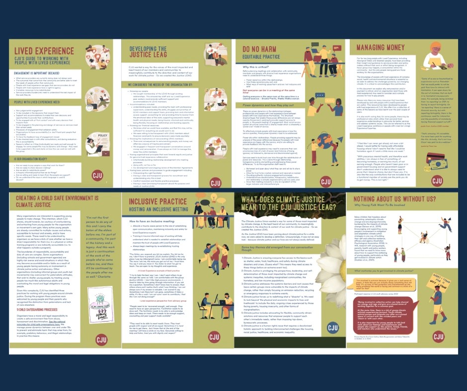 8 guides related to lived experience