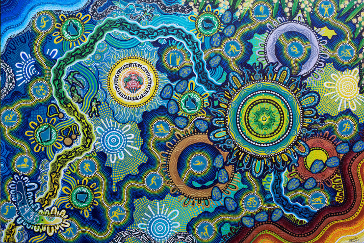 Artwork captures reconciliation journey