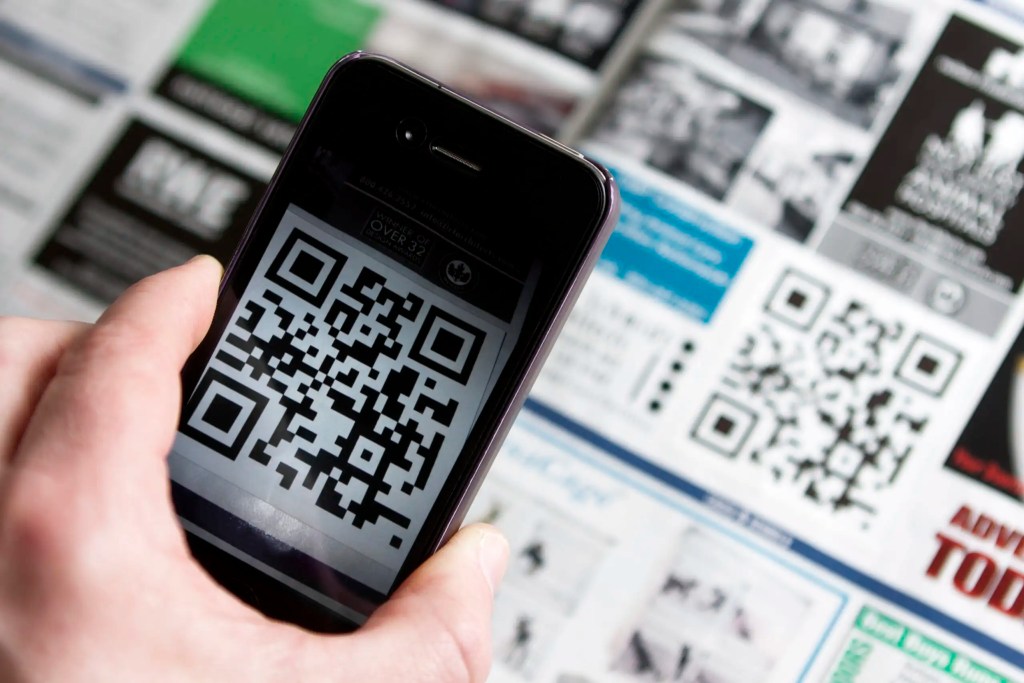 qr-code-and-smartphone » Commonwealth Sentinel QR code and smartphone