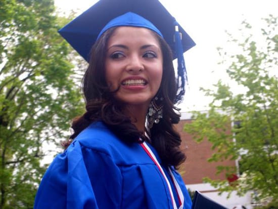 Graduation close up