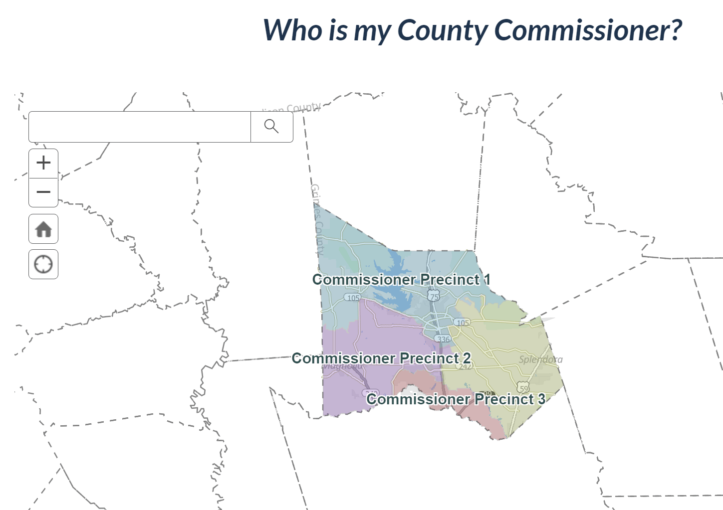 Who is my County Commissioner? & Precinct 2 Map – Montgomery County ...