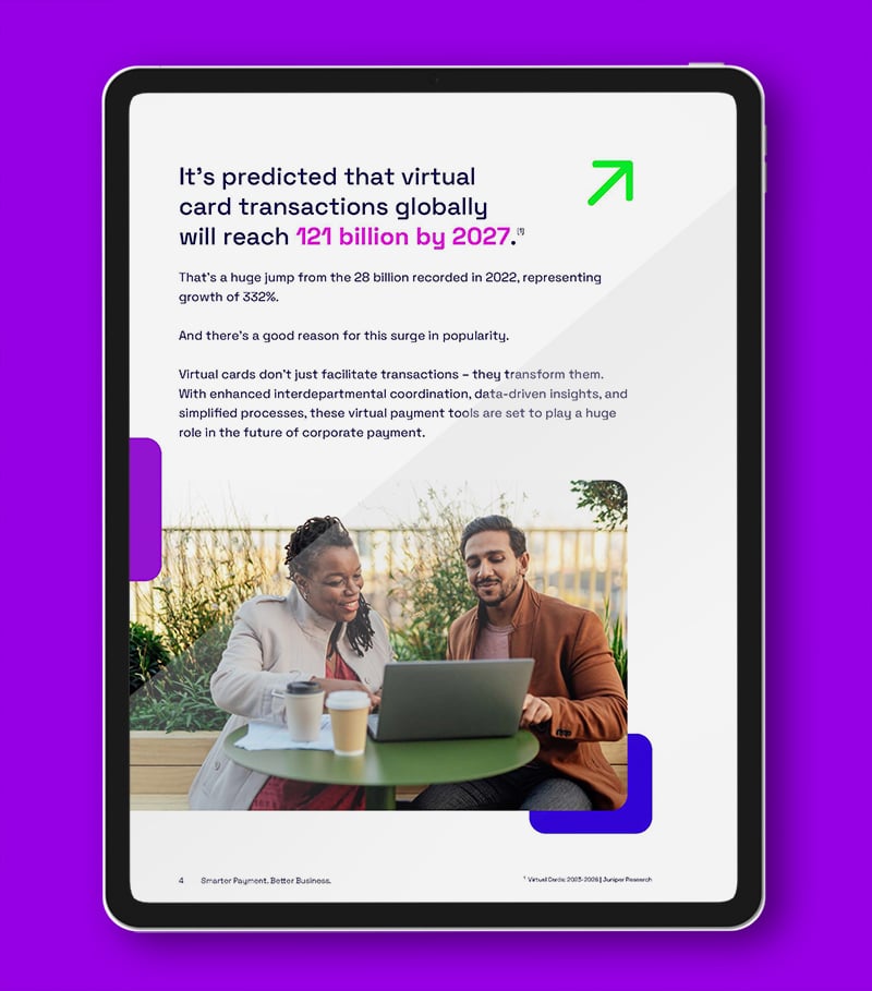 Airplus Virtual Cards Procurement Efficiency Elevated - Premium Space Pattern Gallery - Desktop