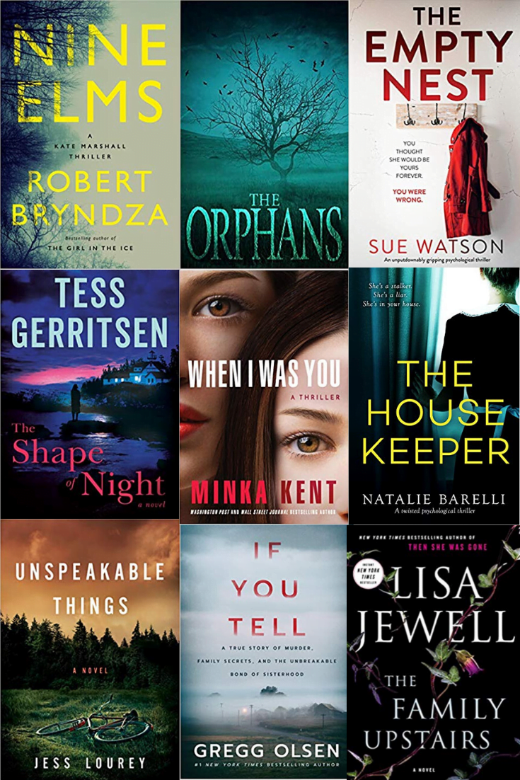 From 'gone girl' to 'you,' we've rounded up some of the best (and most suspenseful) psychological thriller books of all time, plus a few for . 9 New Psychological Thrillers For 2020