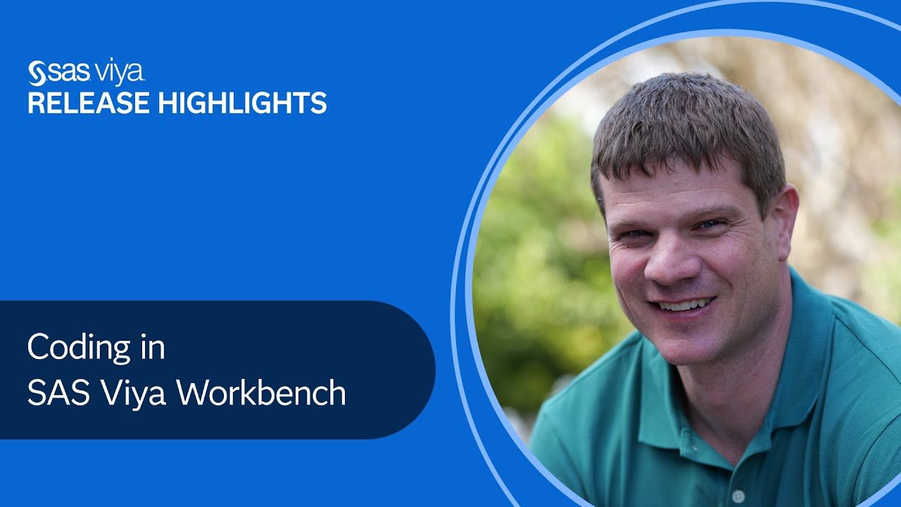SAS Viya Workbench Coding Deep-dive, SAS Studio Steps | October And No... - SAS Support Communities