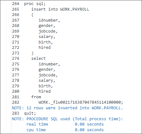 Manipulating Data In SAS Studio Flows Part 1: Appending Data