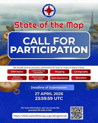 State Of The Map 2026 On 28 30 August General Talk 2 400x500 