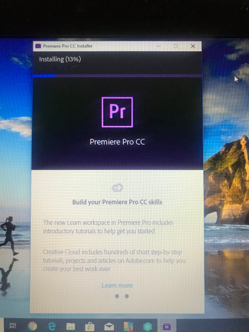 Solved: can't install premiere pro