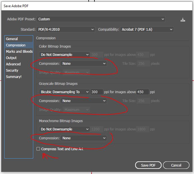 Solved: Exporting Print Quality PDF From Illustrator Image... - Adobe ...