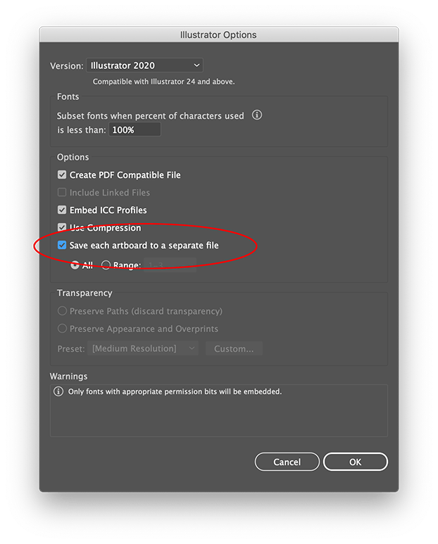 Solved: Can't Save Artboards As Separate Ai Files - Adobe Product Community - 11512491