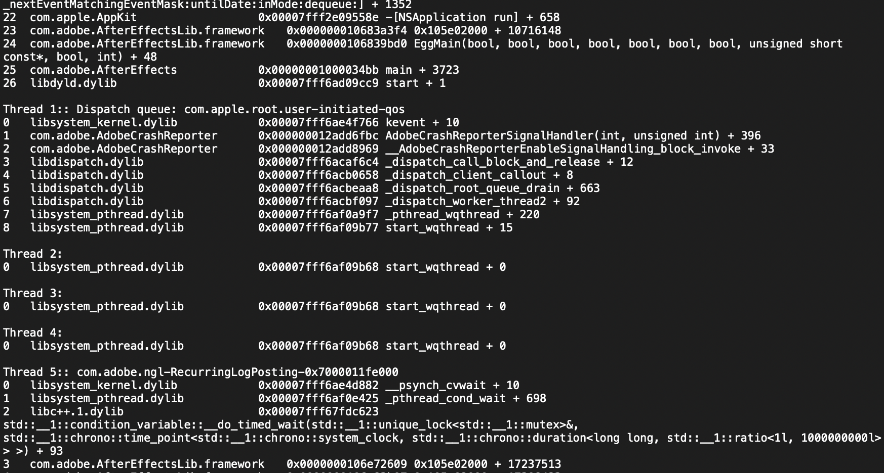After Effects 2020 Update Crashes After Loading Fi... - Adobe Product Community - 11666964